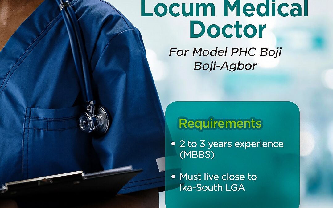 Application for role of Locum Medical Doctor