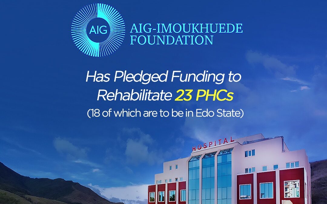 The Aig-Imoukhuede Foundation pledges to adopt 23 PHCs through the ADHFP