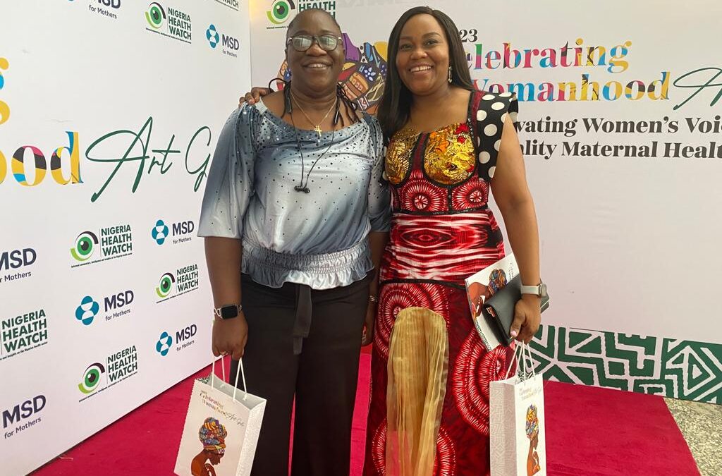 PSHAN at the Nigerian Health Watch “Celebrating Womanhood” Art Gala