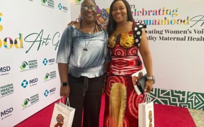 PSHAN at the Nigerian Health Watch “Celebrating Womanhood” Art Gala