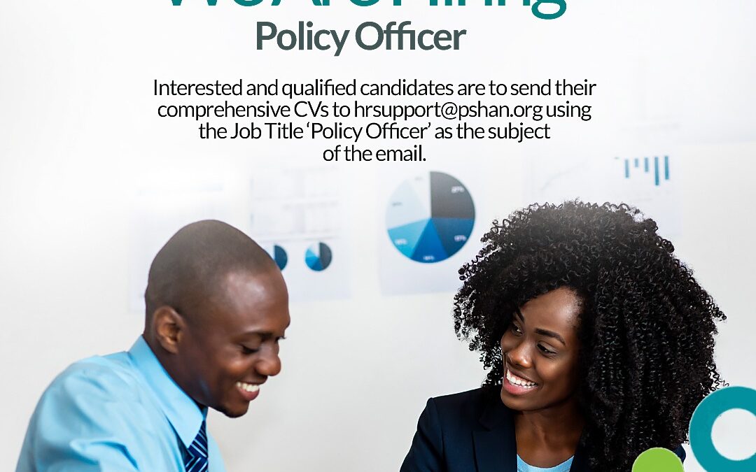 We are Hiring: Policy Officer